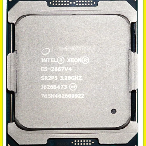 پـردازنده/سـی پـی یـو نسـل4 اینتـل زئـون سِـرور Server CPU (P/N: CM8066002041900) Intel® Xeon® Processor E5-2667 V4 @ up to 3.60GHz / Socket: FCLGA2011-3