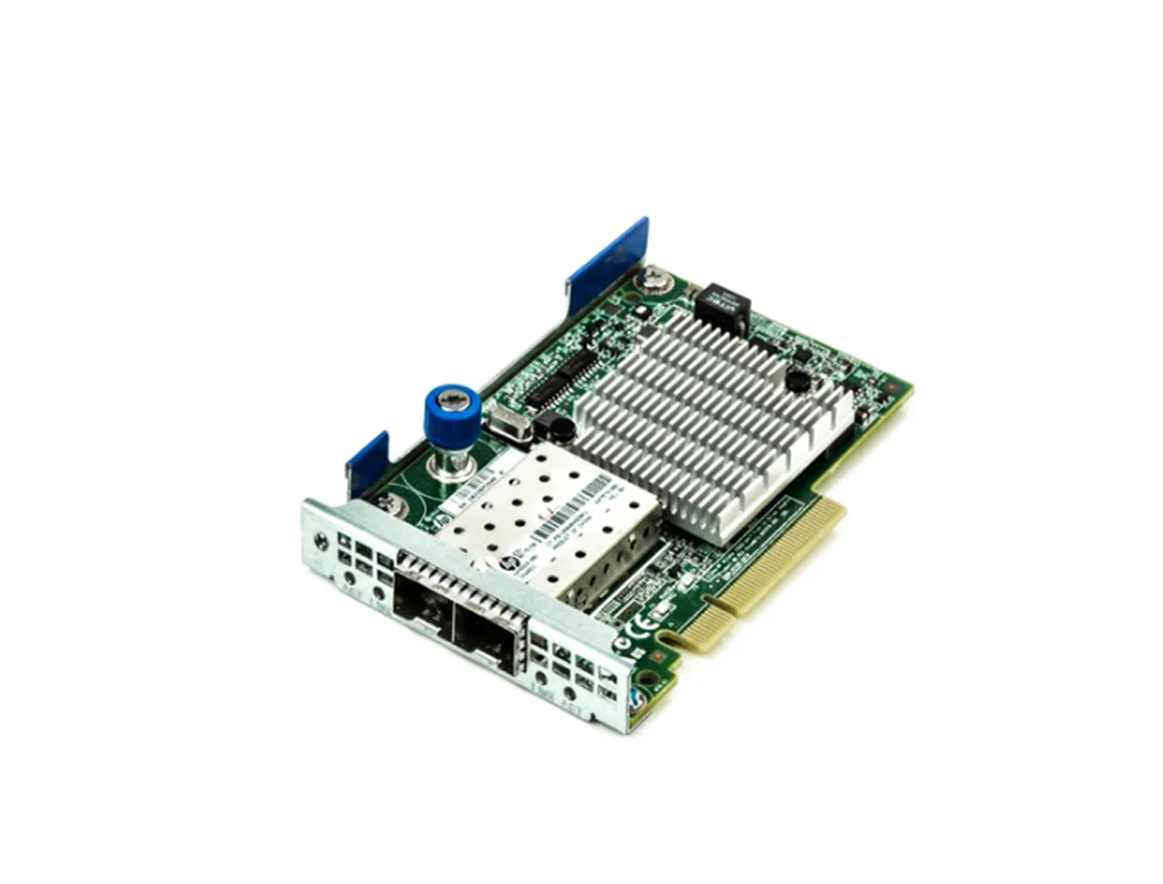 کارت شبـکه 2پورت اُپتیکال-الکتریکال نســل10 سرور اچ پی HP Proliant Servers Ethernet 10-GB 2-Port 530FLR-SFP+  PCI-E 2.0 X8 FlexibleLOM-Rack Adapter Card(647579-001) (649869-001)
