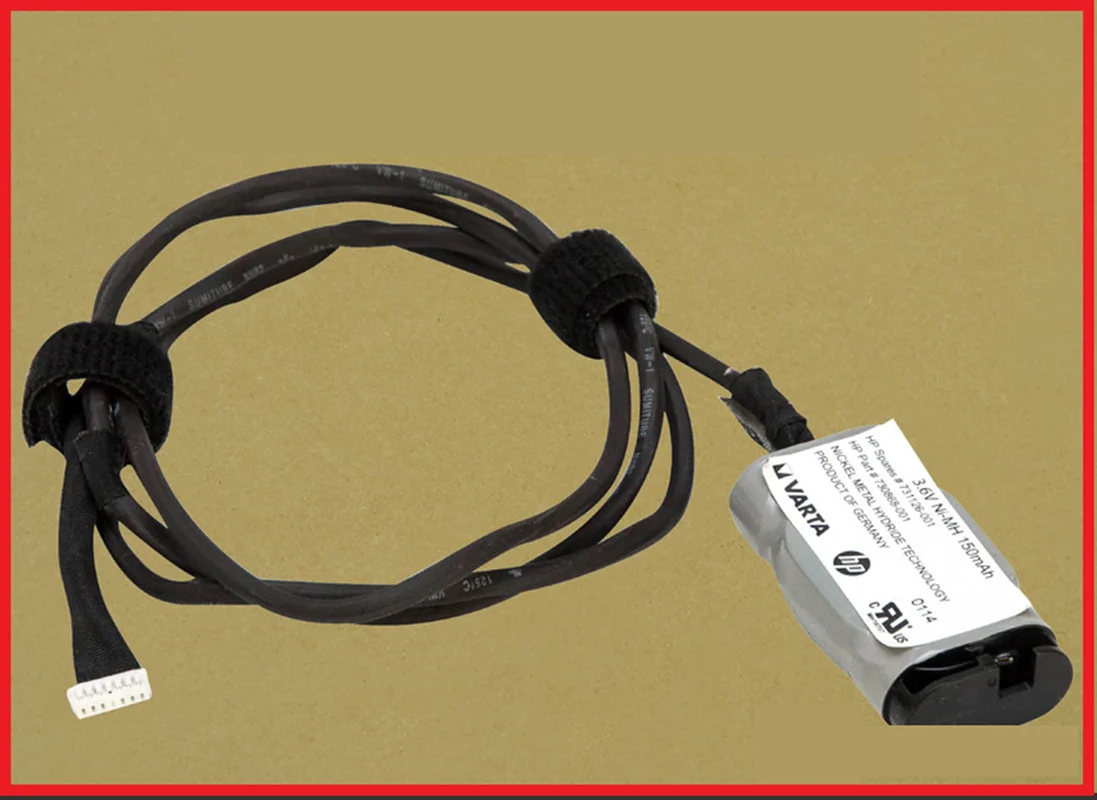 ماژول باتـری/اَبَـــرخـازن رید کنترلر سرور اچ پی (001-731126 #) HP DL580 G8 Server FBWC Capacitor Battery-Pack (4.32V / Ni-MH / 150mAh) with 36-in(91cm) Cable 7-PIN Connector