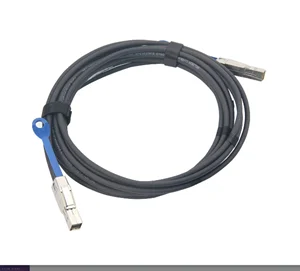 کـابل SAN ســرور  12G External Mini SAS HD Cable, IPASS X4 High-Density SFF-8644 to SFF-8644 Connectors(2m)9