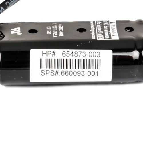ماژول باتـری/اَبَـــرخـازن رید کنترلر سرور اچ پی (003-654873 #)  HP Flash Backed Write Cache(FBWC) Capacitor Battery-Pack (5.4V-17F) with 36-in(92cm) Cable & 6-PIN Connector