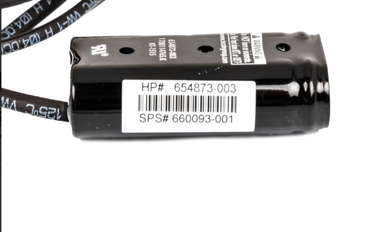 ماژول باتـری/اَبَـــرخـازن رید کنترلر سرور اچ پی (001-660093 #)  HP Flash Backed Write Cache(FBWC) Capacitor Battery-Pack (5.4V-17F) with 36-in(92cm) Cable & 6-PIN Connector
