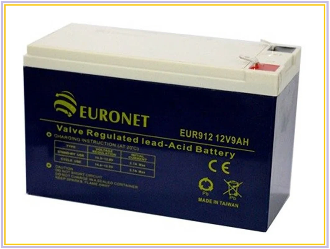 بــاتـــری یــو پـی اس 9آمپر/12ولت یُـــورونــت  EURONET 12V-9A UPS Battery