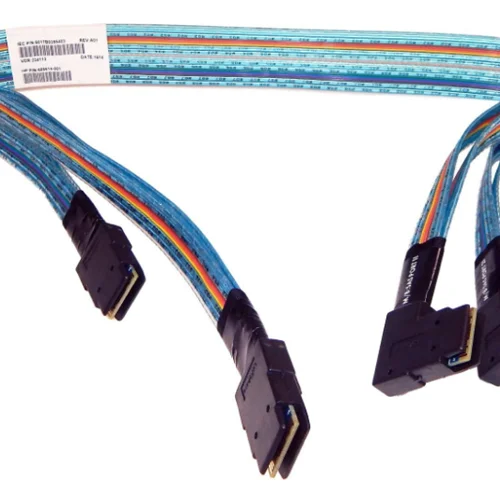 کابل دوتایی SAS اُریجینال سرور اچ پی HP Proliant Dual mini-SAS Ribbon-Cable (686614-001)