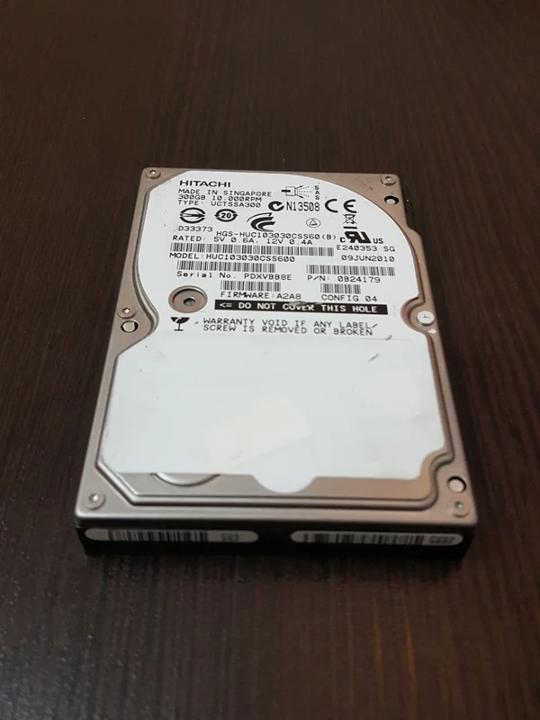 هارد سرور HP server 300-GB 6G 10K  DP SFF SAS HDD (# 0B24179-Sun)